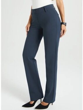 Like new Betabrand DPYP classic straight dress pants yoga pants 4 way stretch MP